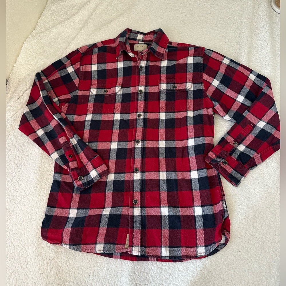 Jachs flannel button up shirt
